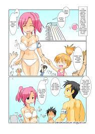 Futanari Pool Kyoushitsu ~Tanshou Houkei de Yagai Roshutsu Comic~ | Futanari  Pool Classroom - Page 1 - HentaiEra