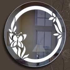 Glass Decorative Round Wall Mirror