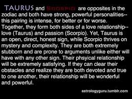 The Astrology Guru Scorpio Compatibility With Taurus