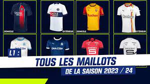 Tous Les Maillots Ligue 1 2023 gambar png