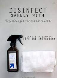 disinfect with hydrogen peroxide