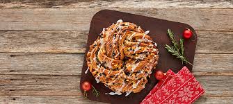 Get the recipe from today we bake. Twisted Christmas Bread Wreath Sunbeam Foods