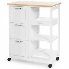 I built this for my son as he needed some more kitchen storage space in the house he just bought. Gymax Rolling Kitchen Island Utility Storage Cart W 3 Storage Drawers Shelves White Walmart Canada