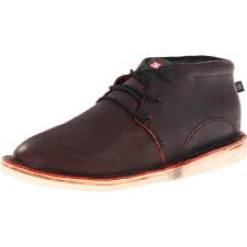 Oliberte Mens Danakil Ipath Colab Shoes In Black Red Cowskull