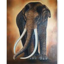Large Elephant Painting Elephant