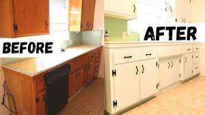 retro kitchen restoration diy before