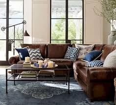 throw pillow ideas for brown couches