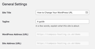 how to change your wordpress url 4