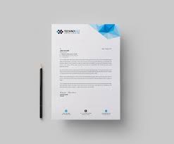 Echo Professional Corporate Letterhead Template 000910 Company