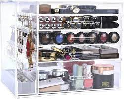 clear acrylic cosmetic makeup organizer