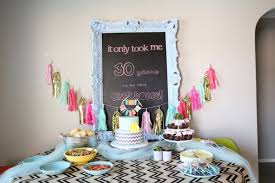 coolest 30th birthday party ideas and