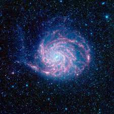 Galaxia M101 desde el Spitzer | Imagen astronomía diaria - Observatorio