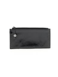 Details About Franco Sarto Women Black Leather Coin Purse One Size