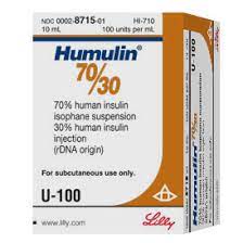 pharmacy humulin 70 30 100 units ml 10 ml vial 1 3 vial