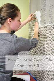 How To Install Penny Tile And Lots Of