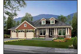 Craftsman Ranch Home With 4 Bedrms