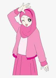 Bagi para wanita muslimah, memang menjadi kewajiban untuk menjaga serta menutup auratya dengan cara memakai hijab. Cute Muslimah Doodle Cartoon Muslimah Transparent Png 730x1095 Free Download On Nicepng