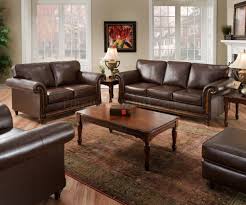 coffee soft bonded leather sofa