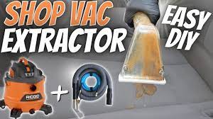 diy carpet extractor using a vac
