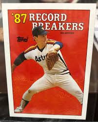 Nolan ryan finished the 1991 season with 203 strikeouts bringing his career total at the time to 5,511. 1988 Topps Baseball Card 6 Nolan Ryan 87 Record Breake