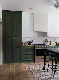 Green Paint Colors For Kitchen Cabinets