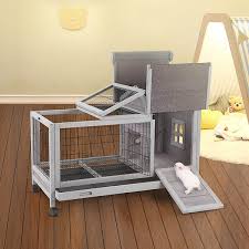 outdoor wheeled rabbit hutch chewy