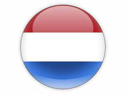 The flag of the netherlands (dutch: Round Icon Illustration Of Flag Of Netherlands