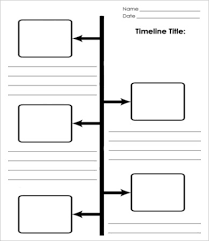 8 Blank Timeline Templates Free Sample Example Format