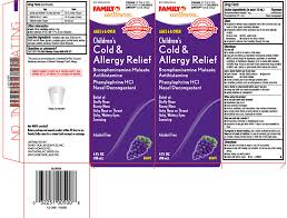 Childrens Cold And Allergy Relief Liquid Family Dollar