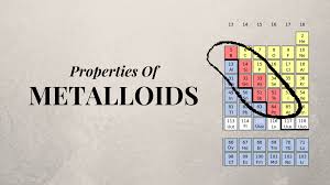 4 properties of metalloids database