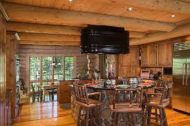 log cabin kitchens (cabinets & ideas