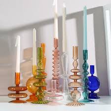 Nordic Style Romantic Colored Candle Holder