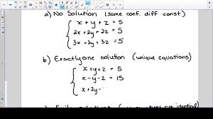 linear equations containing