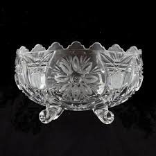 Vintage Dining Decorative Glass Bowl