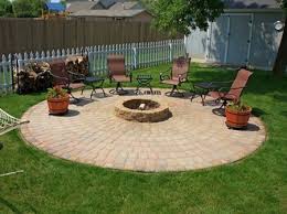 Diy Fire Pit And Patio Backyard Fire