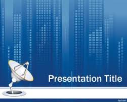 Satellite Connection Powerpoint Template