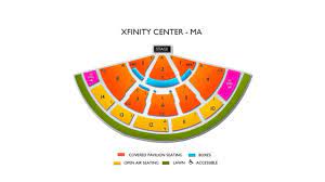 xfinity center seating chart 2023