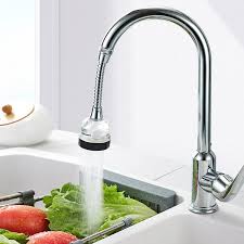 360 degrees flexible faucet nozzle sink
