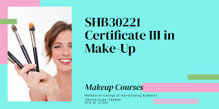 shb30221 certificate iii in make up