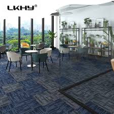 striped commercial carpet tiles office
