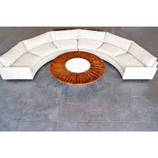 1969 Milo Baughman Semi Circle Sofa