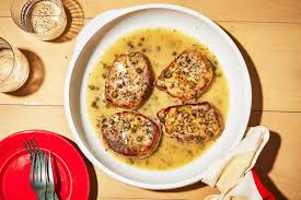 pork chops with white wine capers