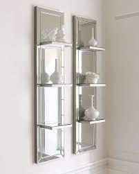 Mirrored Shelf Wall Panel Wall Mirror