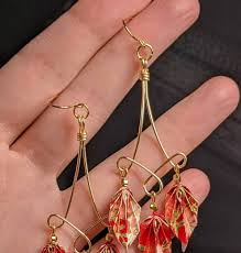 creative and appealing paper earrings