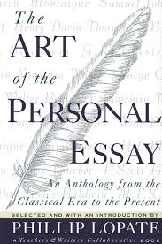 An analysis of the 2012 presidential candidates, britta lynn mennecke. Amazon Com The Art Of The Personal Essay An Anthology From The Classical Era To The Present 9780385422987 Lopate Phillip Books