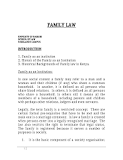 Family LAW Notes LECTURES 1-10 KENYA - FAMILY LAW ...