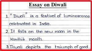 essay on diwali festival for all cl