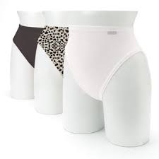 Jockey Womens Underwear Plus Size Elance French Cut Panty 3 Pack 1485