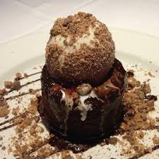 Hot Chocolate Lava Cake Picture Of Chart House Melbourne
