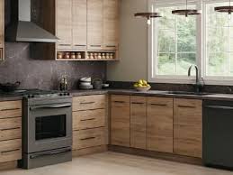 brown light kitchen cabinets